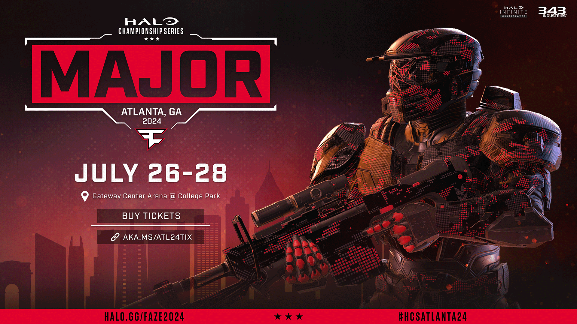 HCS Atlanta Major 2024, July 26th to 28th, Gateway Center Arena at College Park in Atlanta, Georgia.