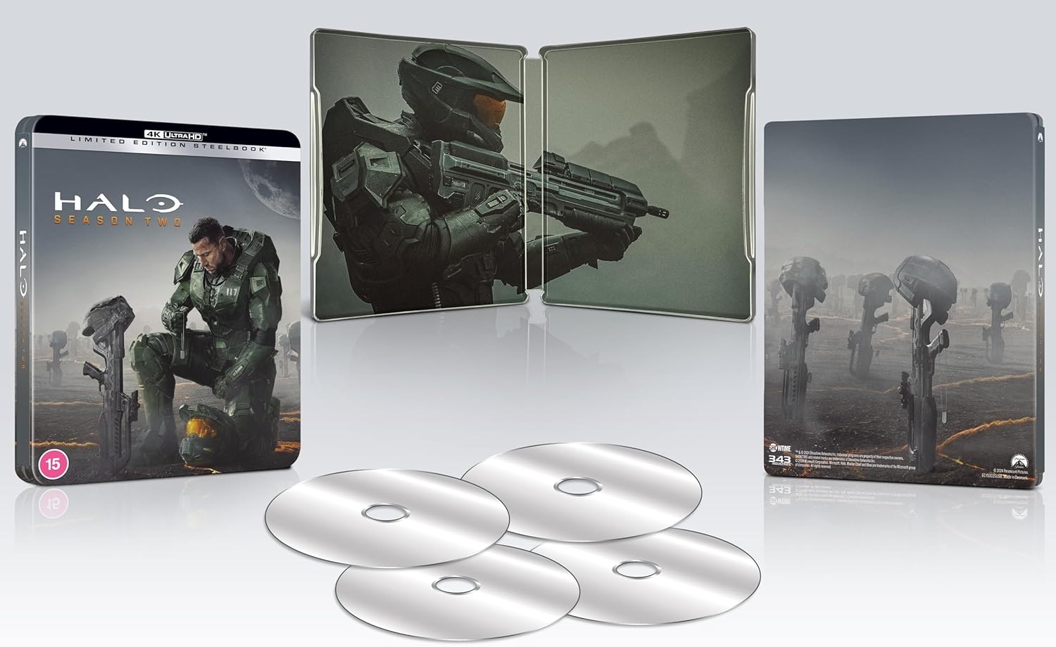 Image of the Halo The Series: Season 2 limited edition steelbook