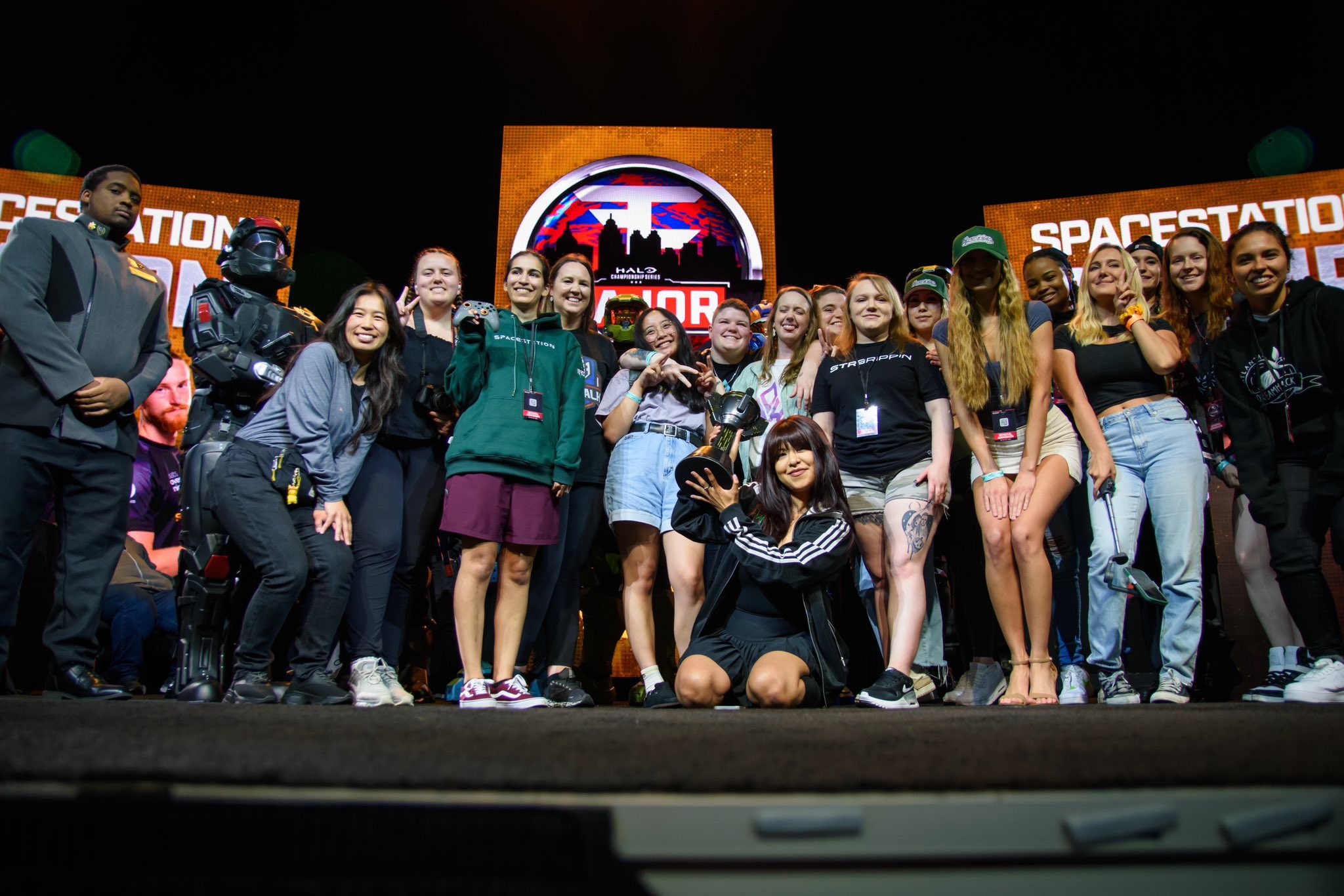 Group photo of the Women of Halo at HCS Salt Lake City 2024