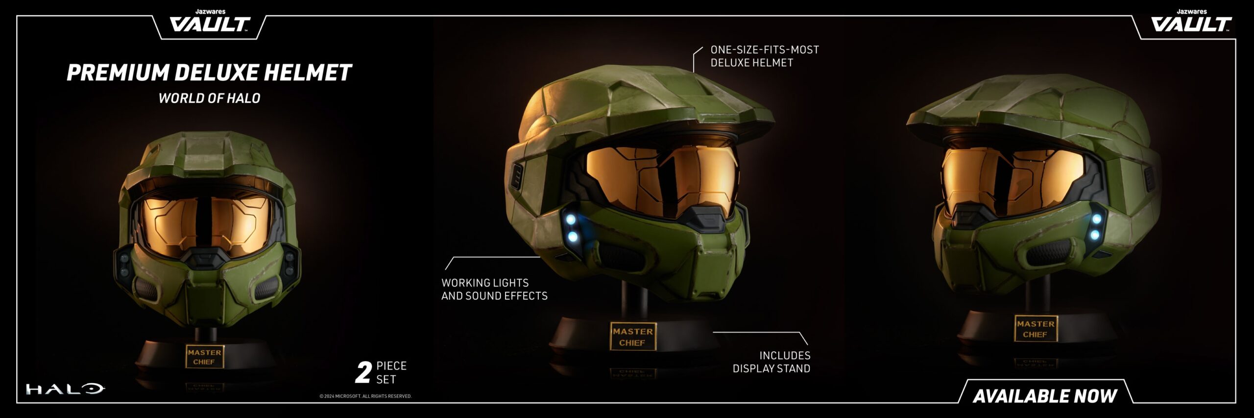 Image du casque Premium Deluxe Master Chief du Jazwares Vault