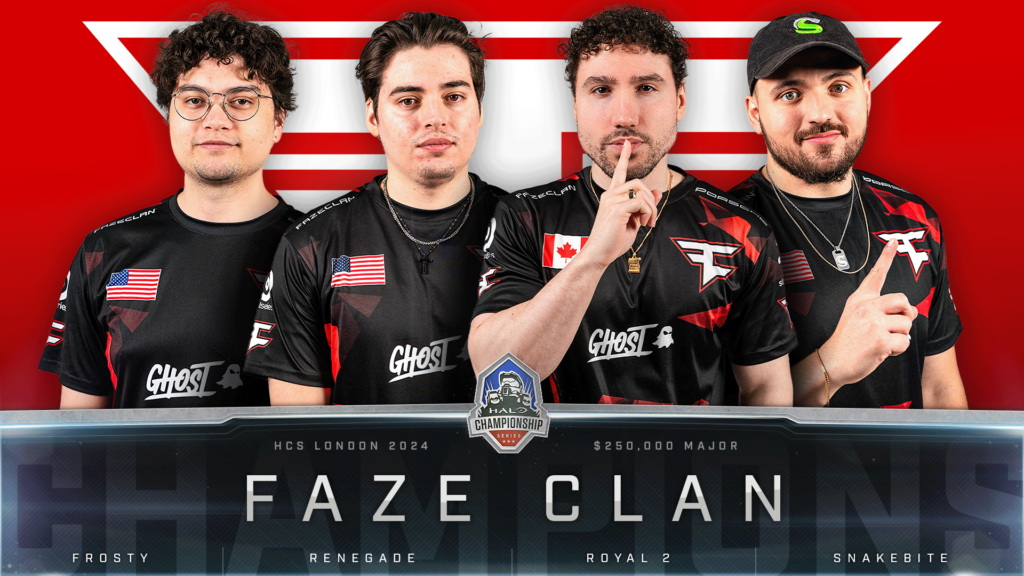 HCS London Major 2024 Champions - FaZe Clan