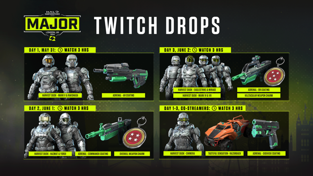 HCS London Major 2024 - Twitch Drops