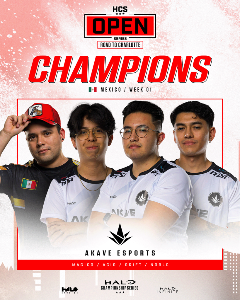 HCS Open Series: Road to Charlotte - Mexico - Week 1 Champions - Akave Esports