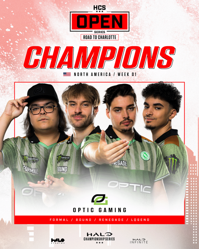 HCS Open Series: Road to Charlotte - North America - Week 1 Champions - OpTic Gamning