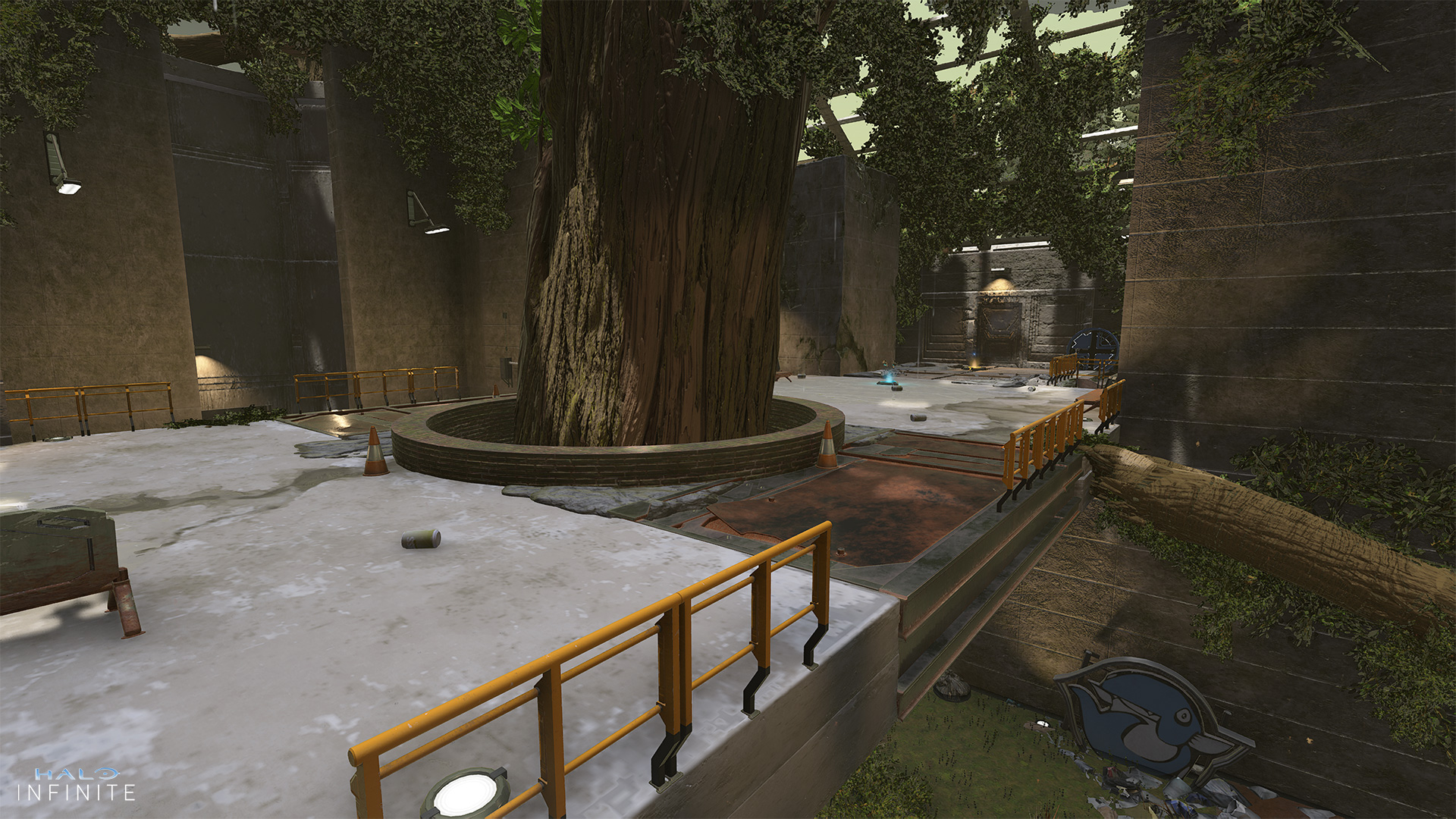 Halo Infinite Extermination map created in Forge.