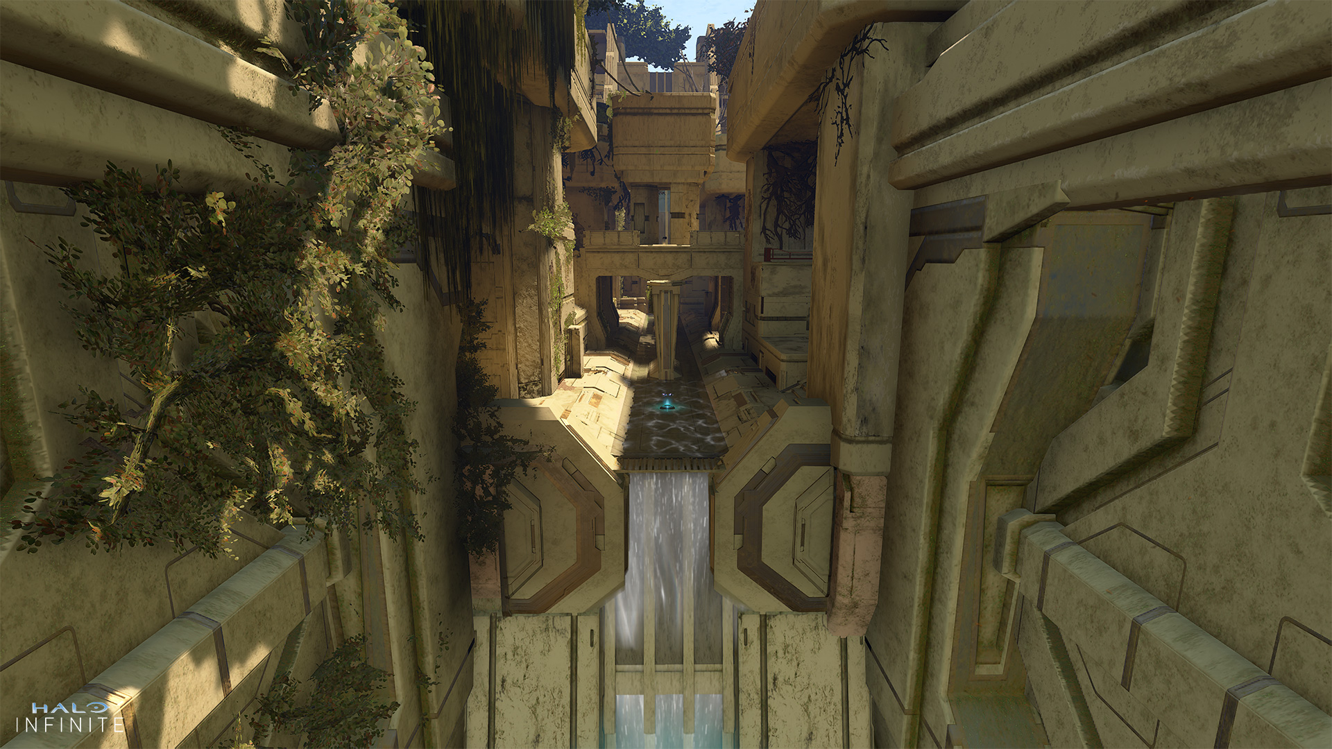 Halo Infinite Extermination map created in Forge.