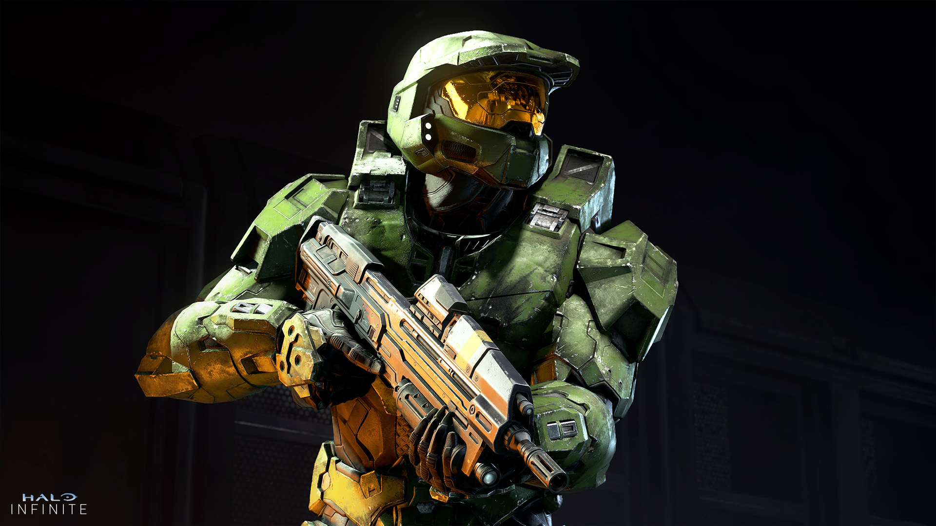 The Master Chief’s Mk. VI armor from the Halo Infinite Campaign.