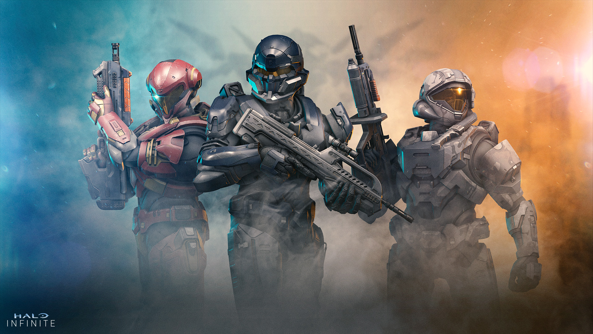 The Copperhead, Hunter, and Helljumper armor sets.