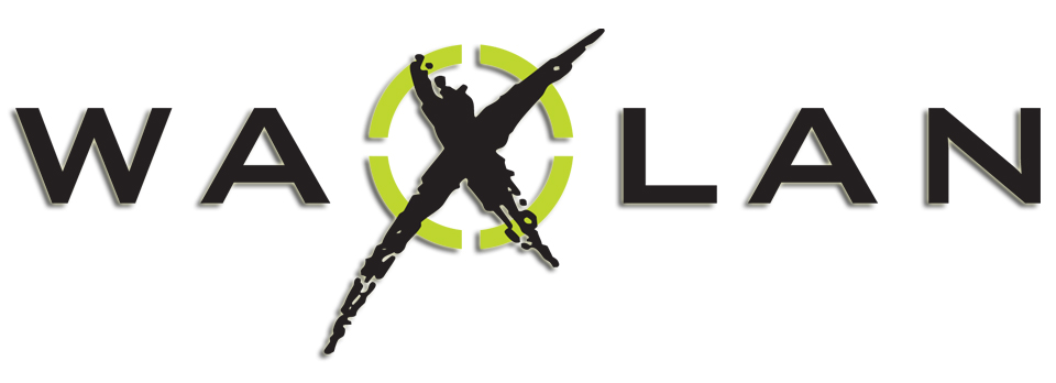 The WaxLAN logo.