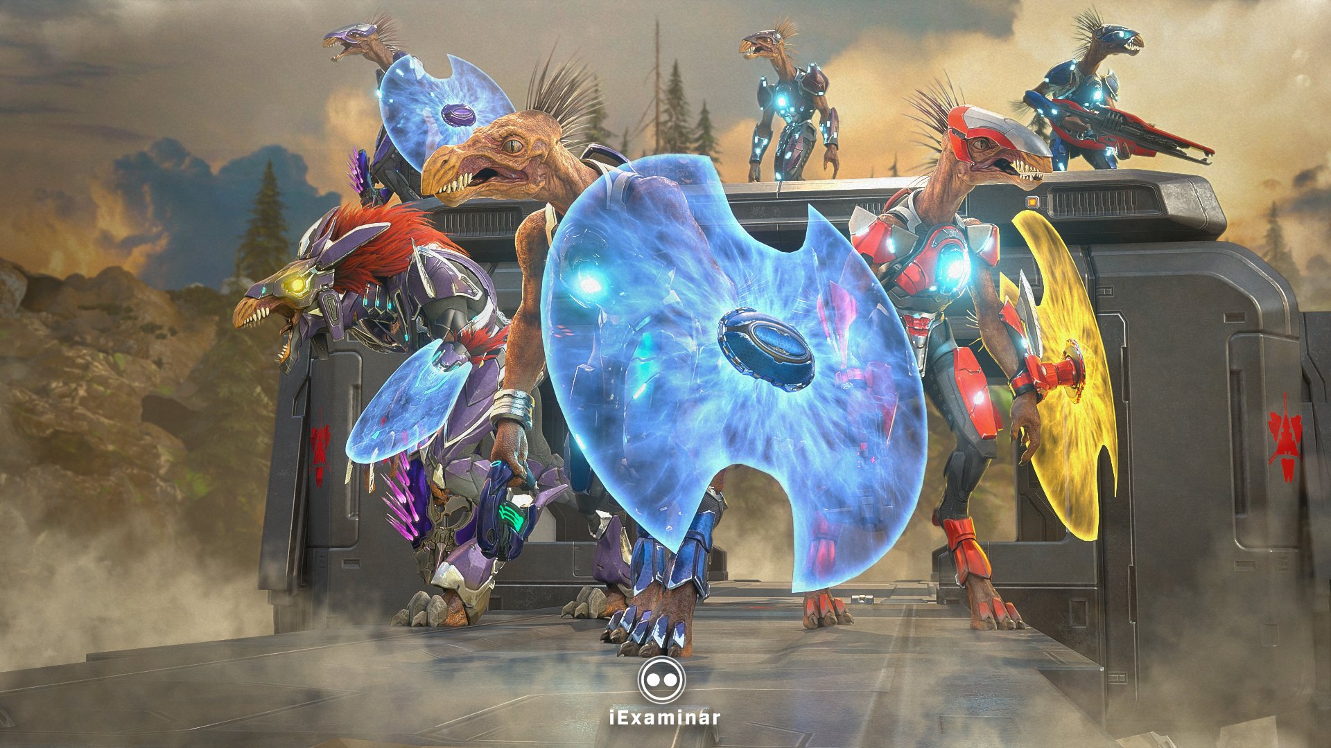 A troupe of Jackals marches out from a Banished watchtower.