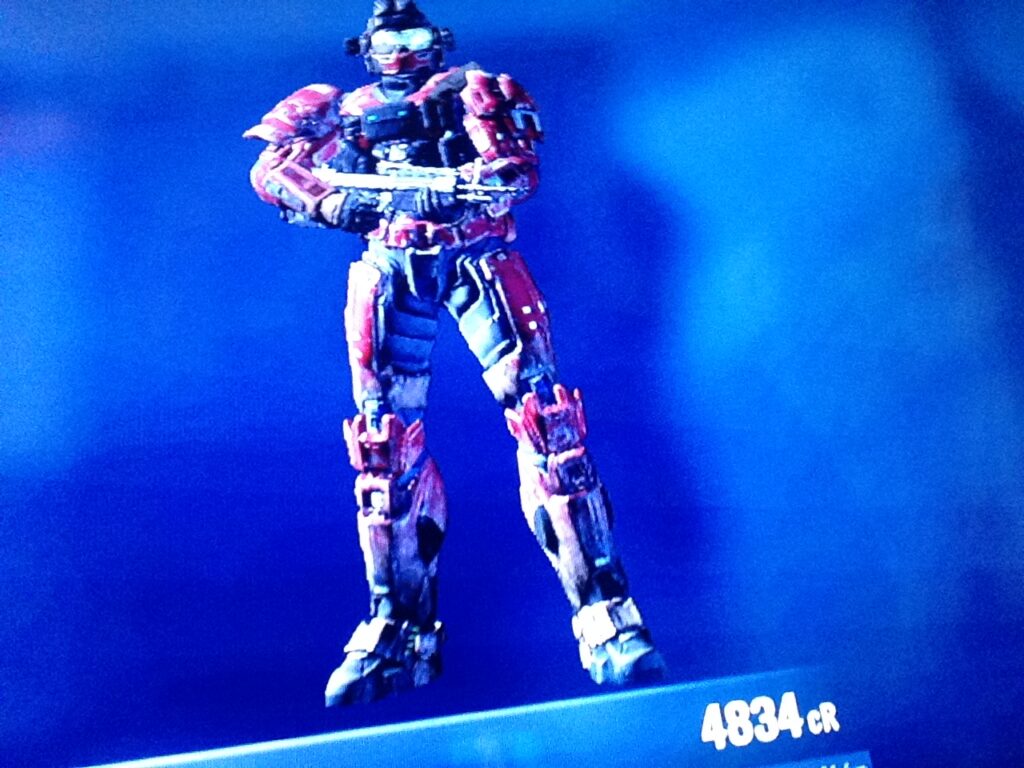 A Spartan from Halo: Reach