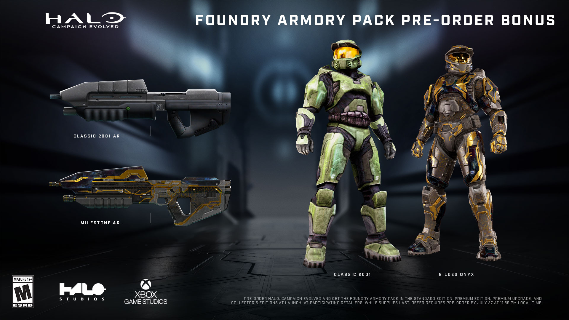 Image of the Halo: Campaign Evolved pre-order bonus, the Foundry Pack.