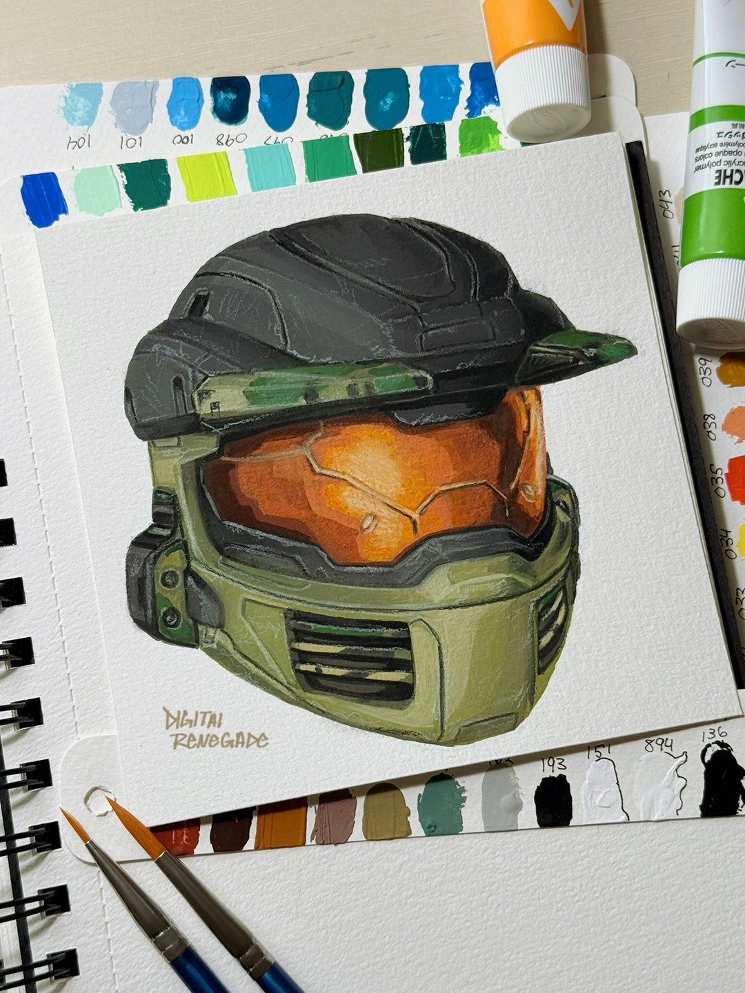 Master Chief's helmet