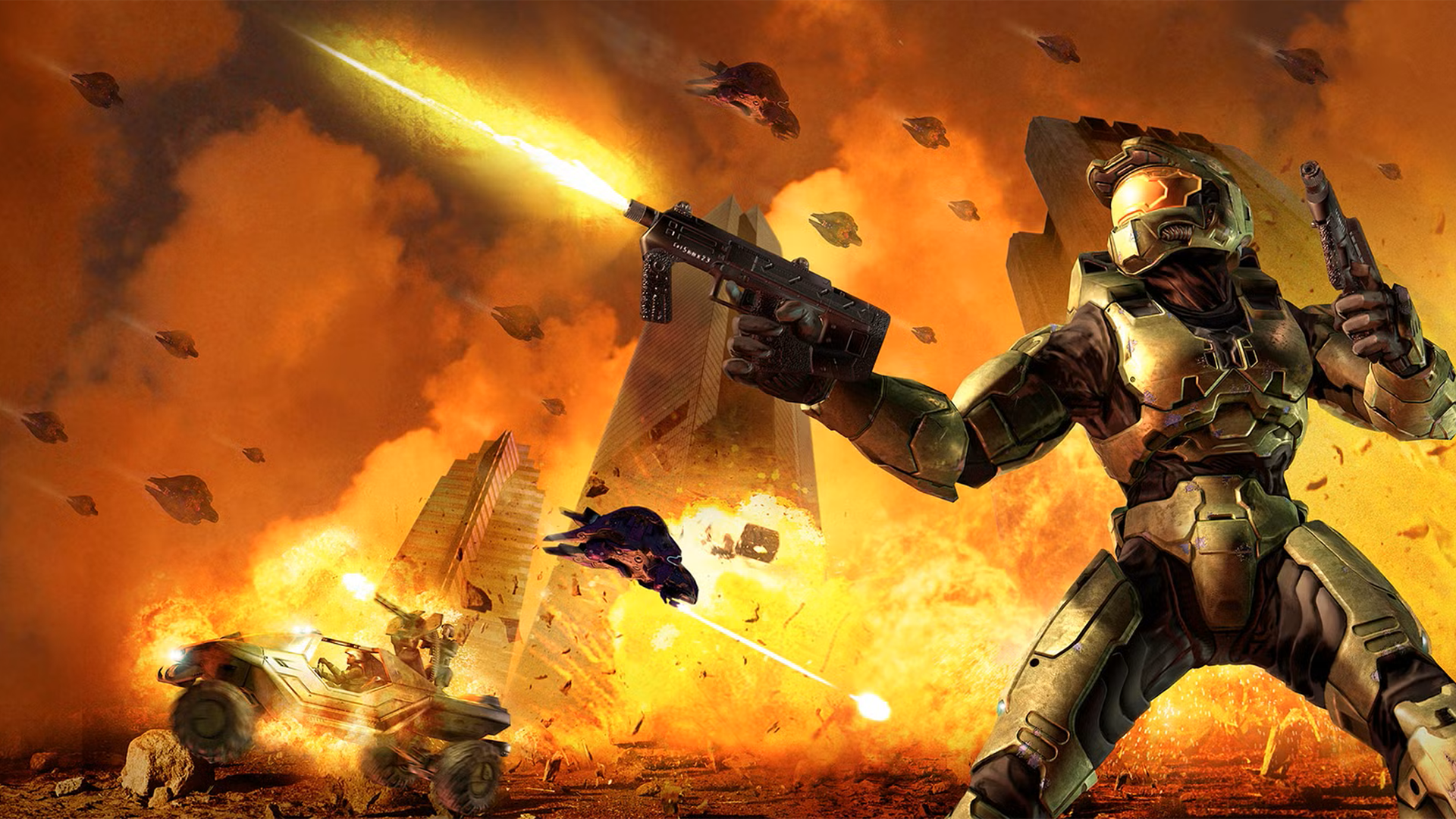 Halo 2 art by Lorraine McLees