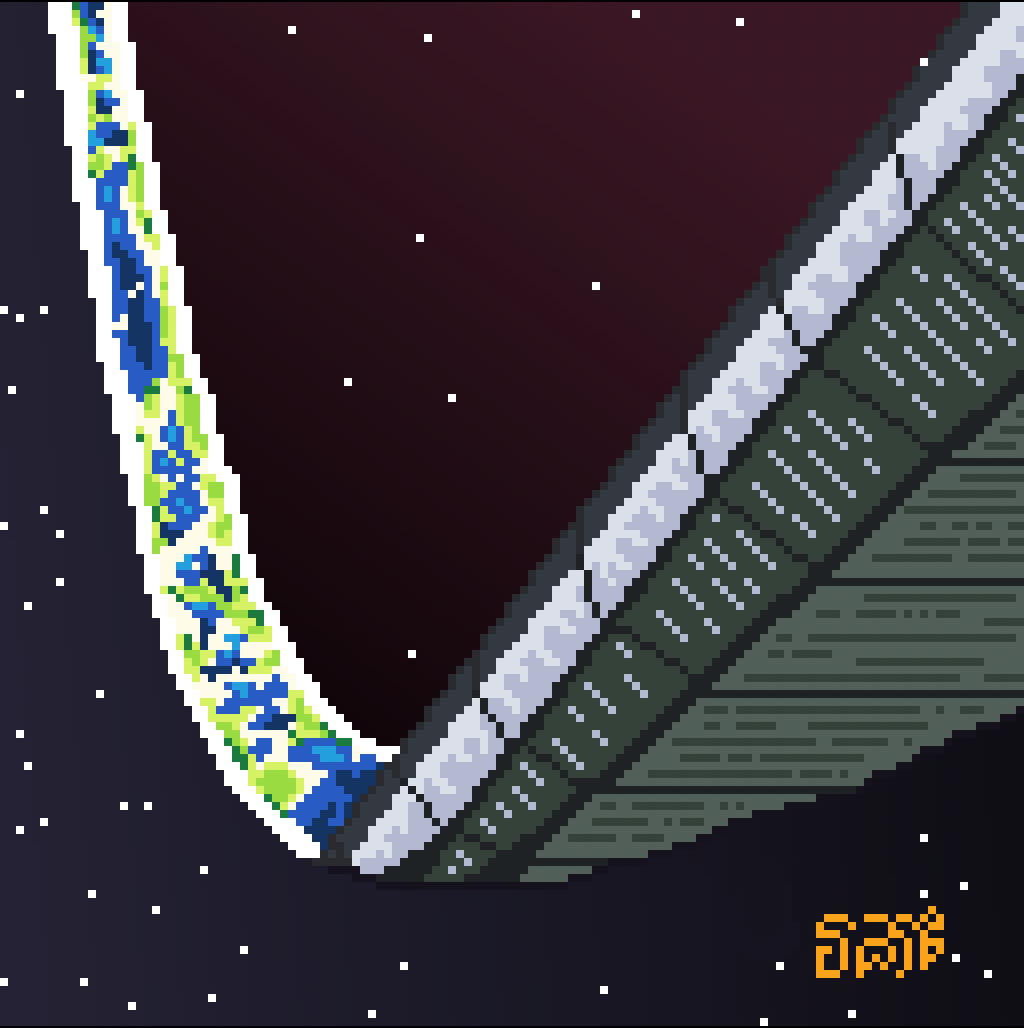 A pixel Halo ring.