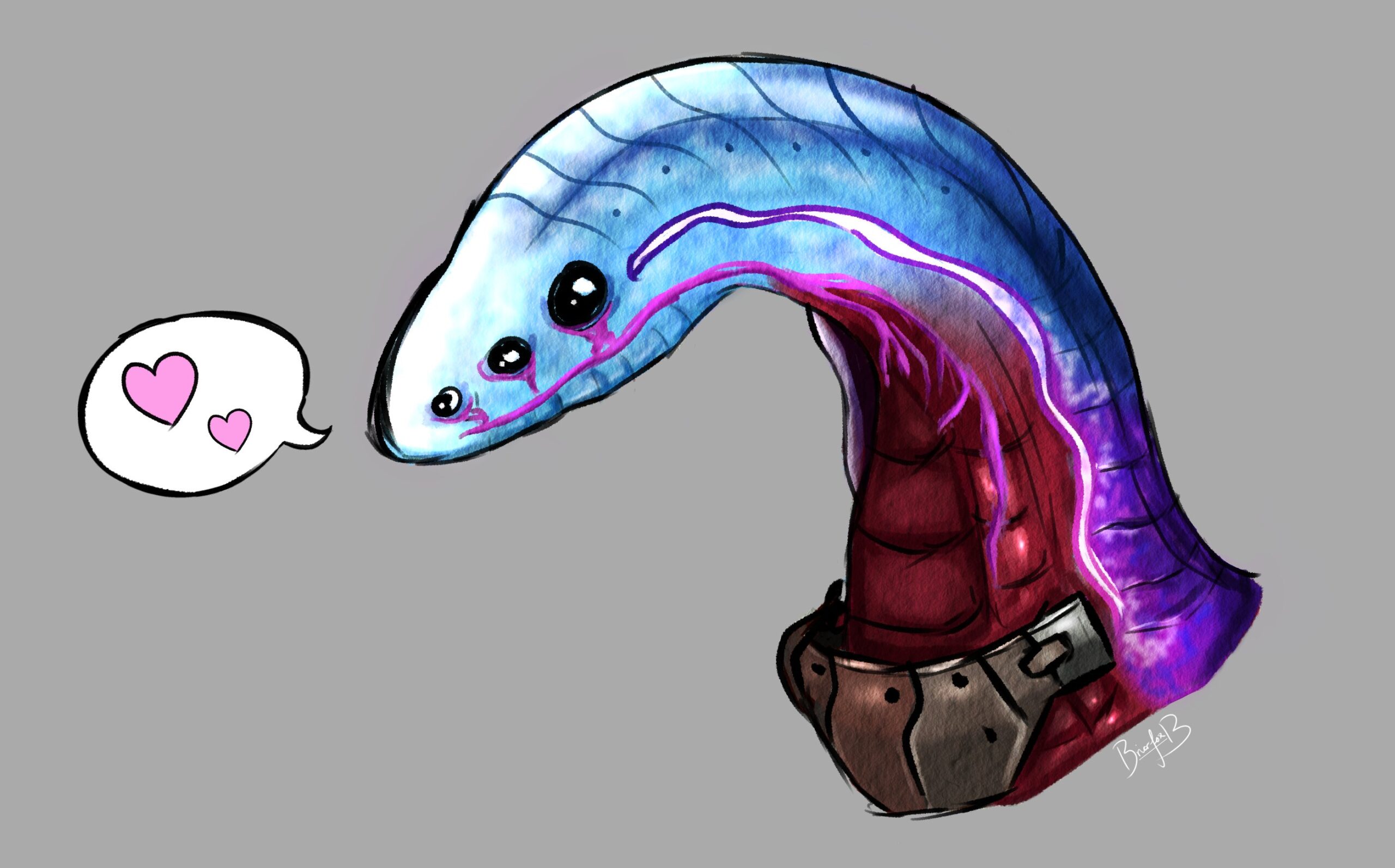 Art by Briarfox13. The Engineer Vergil.