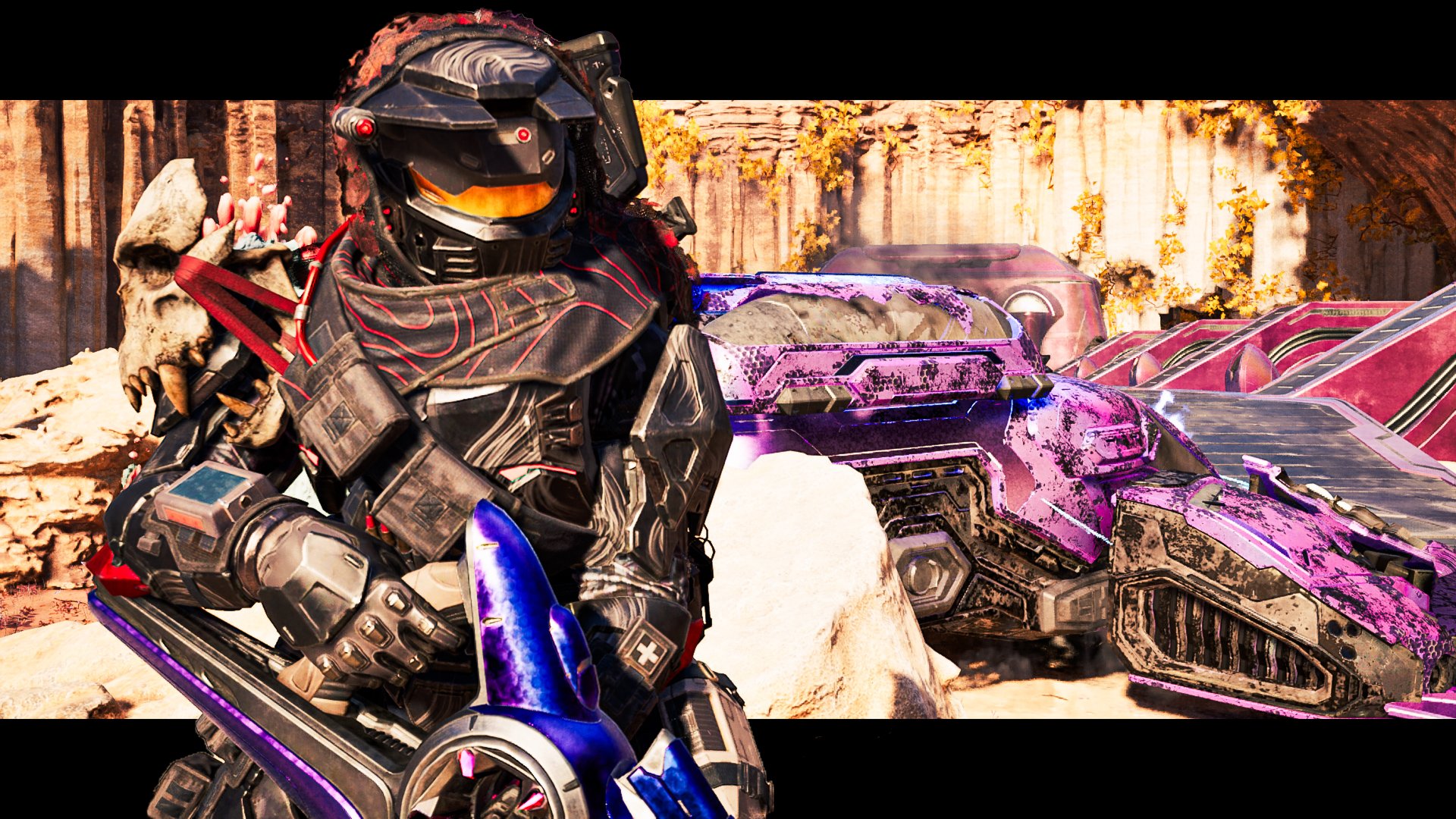 Art by ONNNNNEJAM. The Master Chief wears Timberwolf armor in Halo: Campaign Evolved.