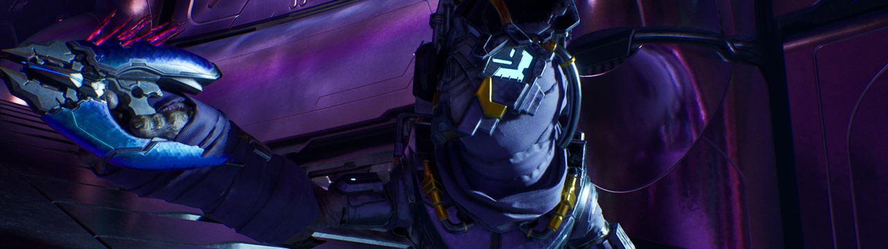 Cropped Halo: Campaign Evolved screenshot of a Sacristan deacon