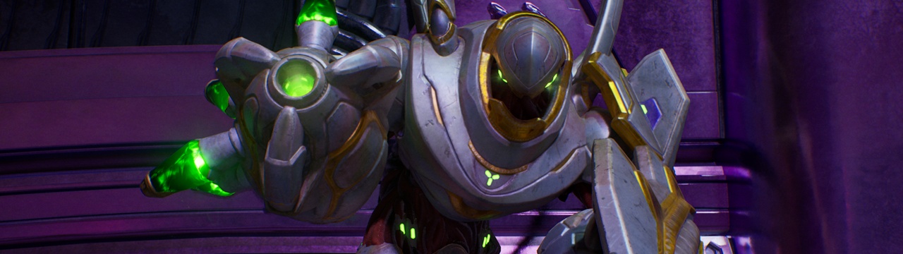 Cropped Halo: Campaign Evolved screenshot of a Sacristan gestalt priest