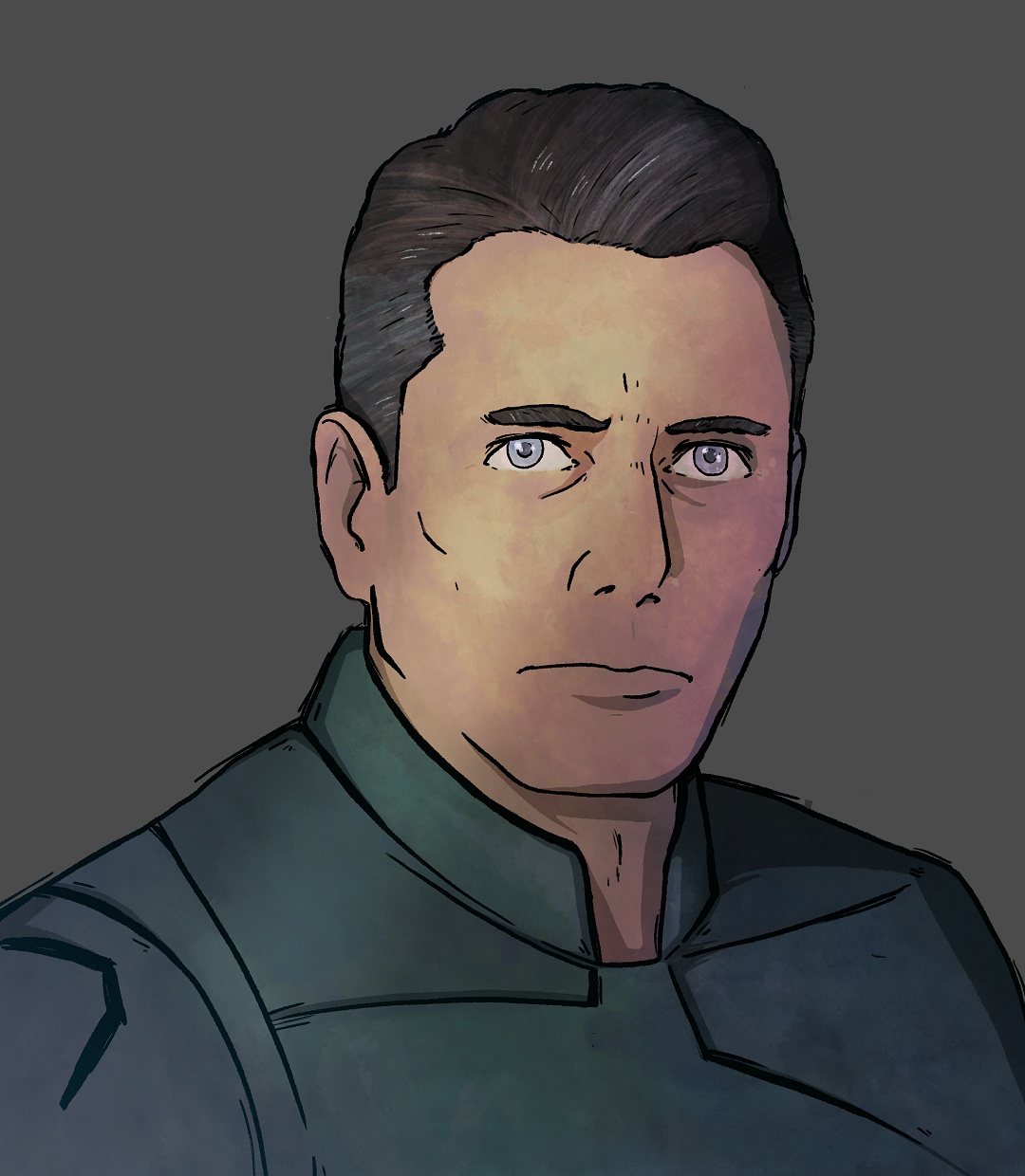 Illustration by Nick Boulton of Tobias