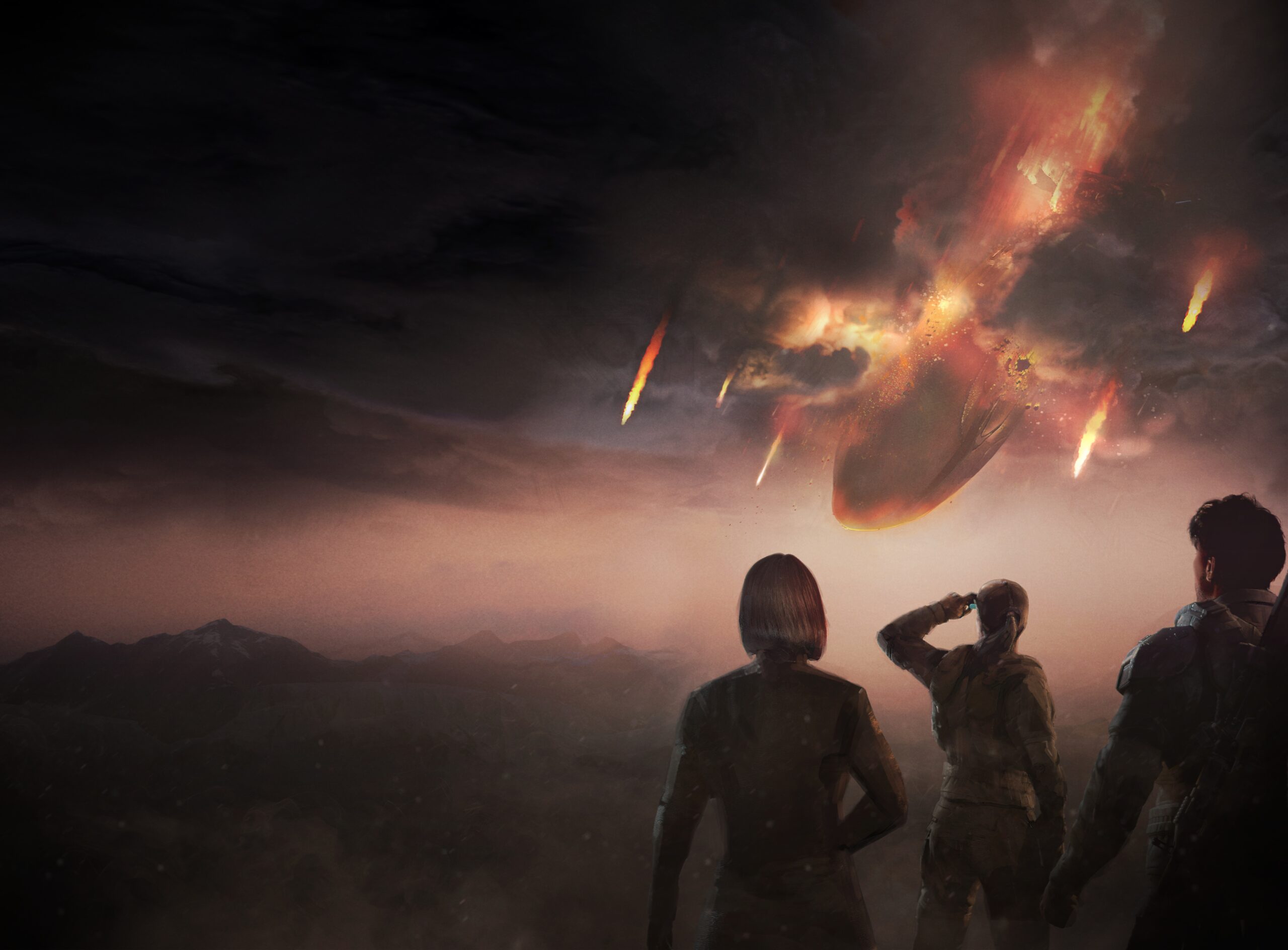 Halo: Burn the Road home cover art by Jack Fletcher and Sam Wood