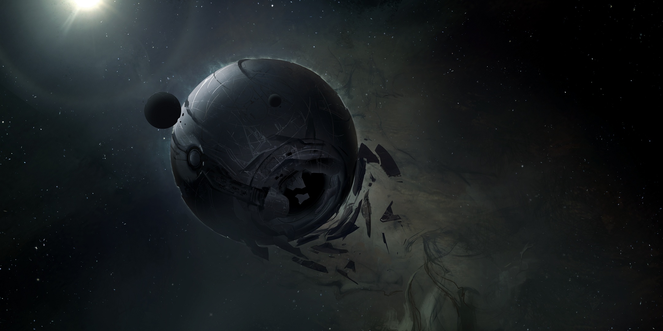 Art of Requiem damaged by its containment failsafe
